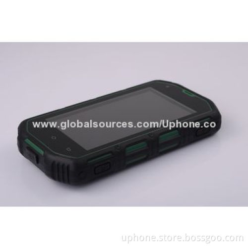 4.0" IPS outdoor phone, 3G, 5.0MP camera, 4G RAM/32G RAM, Android 4.2.2, industrial grade GPS